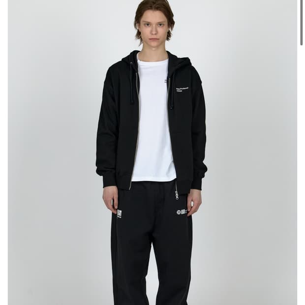 (구매) 플라스틱프로덕트 MPa 후드집업 블랙 M