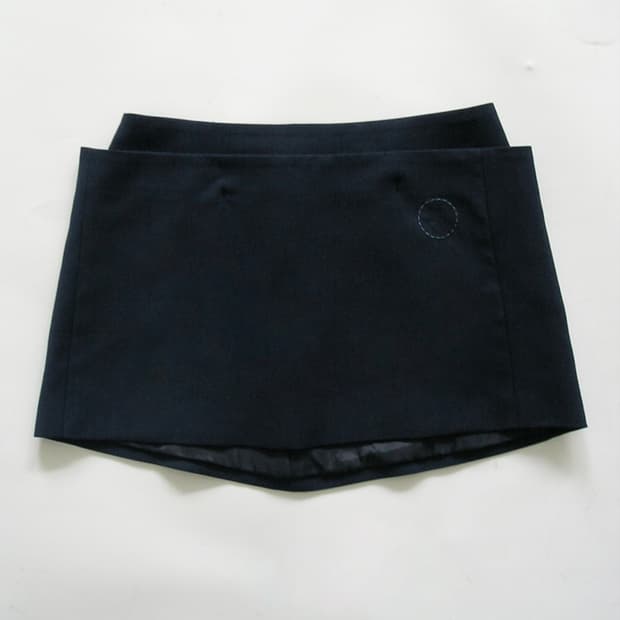 eonts Capri Mini Skirt - Deep Navy