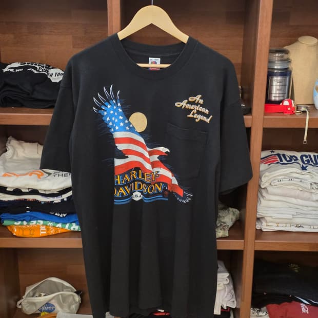 1989 Harley-Davidson Vintage T-Shirt USA