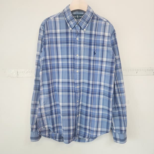 폴로 랄프로렌 블루 체크 셔츠 남방