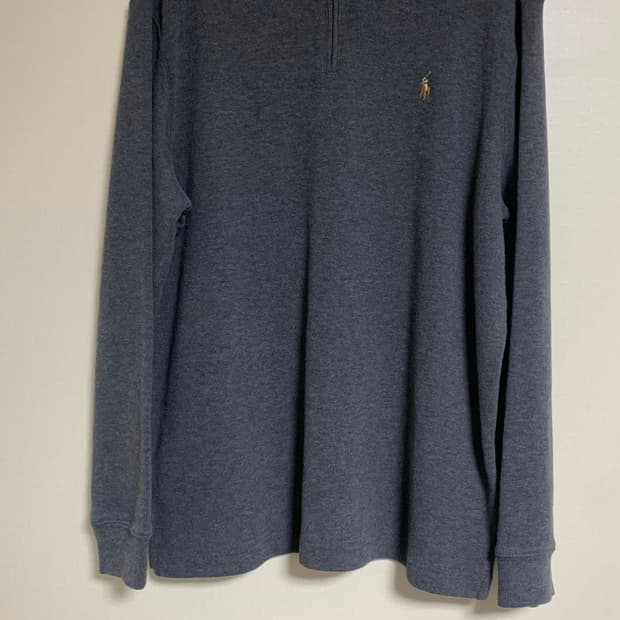 폴로 랄프로렌 하프집업 그레이