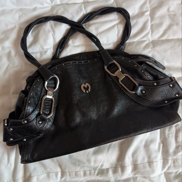 Vintage Leather Shoulder Bag
