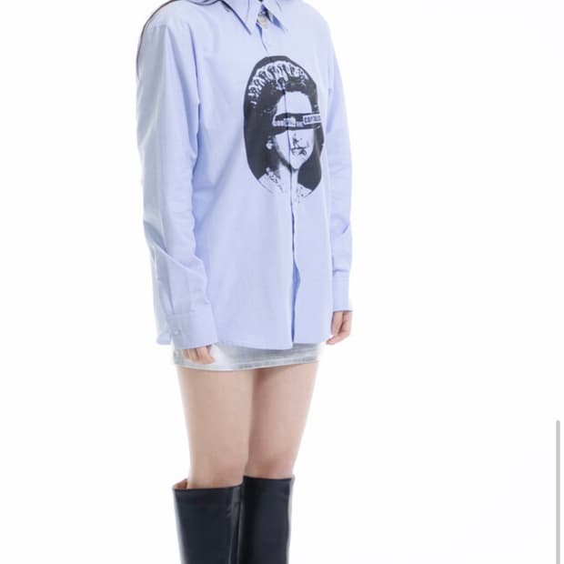 GOD SAVE THE CAPITALISM SHIRT BLUE (FREE