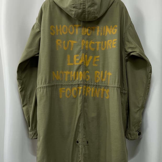 [L]폴로 랄프로렌 M-51 페인티드 올리브 피쉬테일 파카 자켓