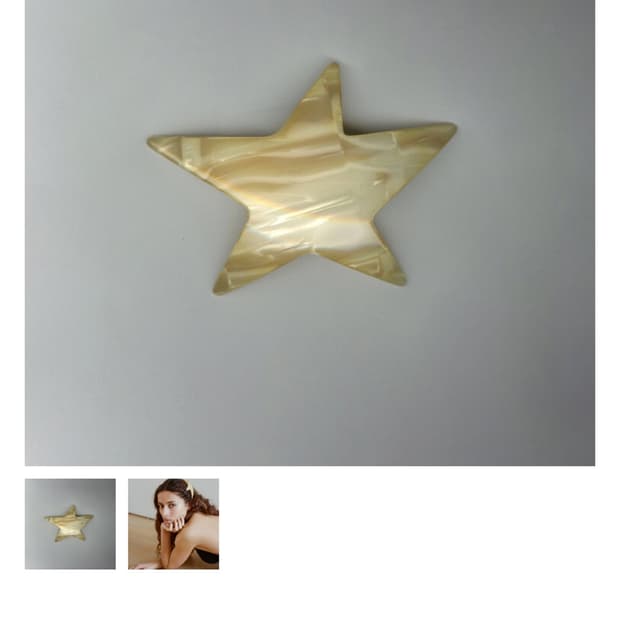 Merrma - star hair clip (asterias)