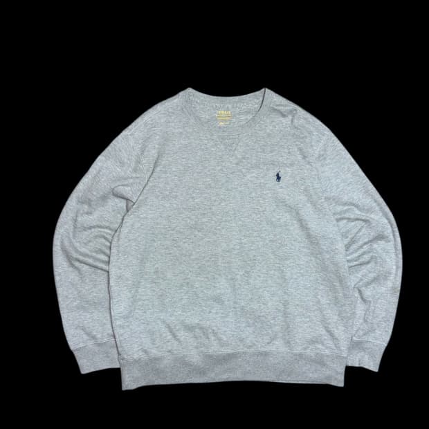 폴로 랄프로렌 그레이 맨투맨 스웻셔츠