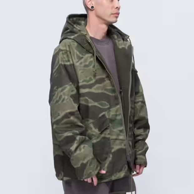 이지 시즌3 카모 자켓 M