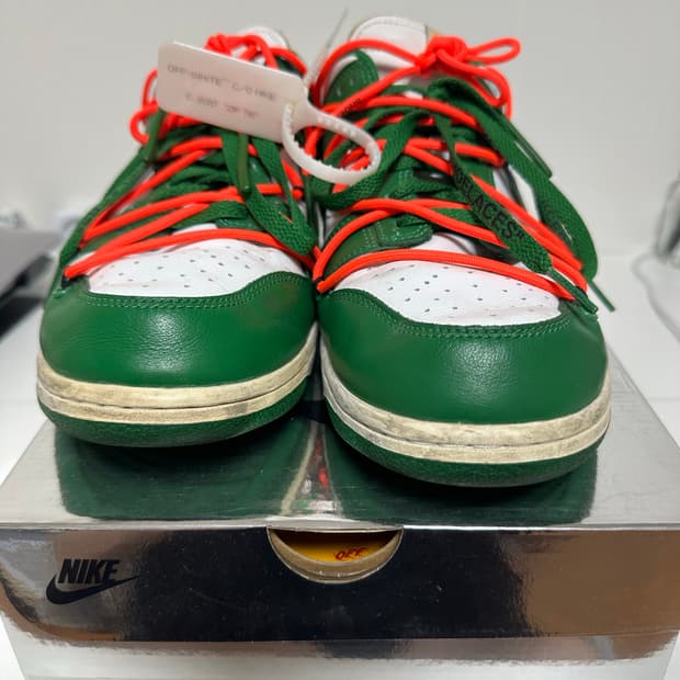 나이키 오프화이트 덩크 그린