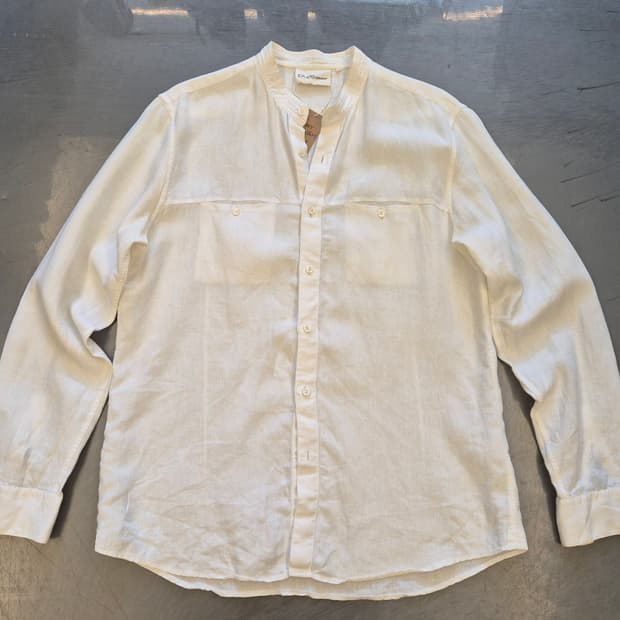 00s DKNY pure 린넨 셔츠