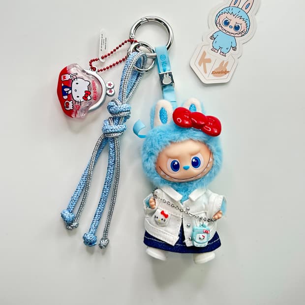 🐰미니라부부 내 마음속 비밀번호”K”커스텀키링