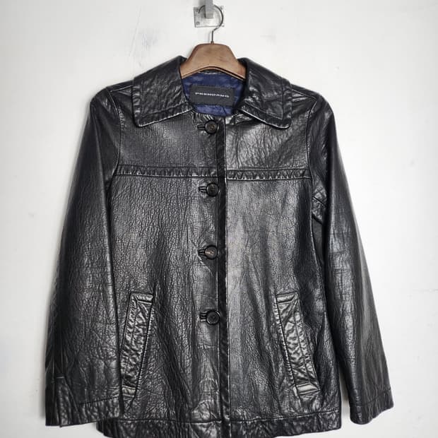 프렌다 가죽 자켓