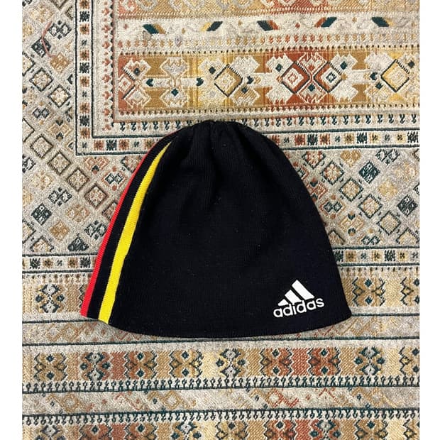아디다스 삼선 비니 블랙 #csz3013