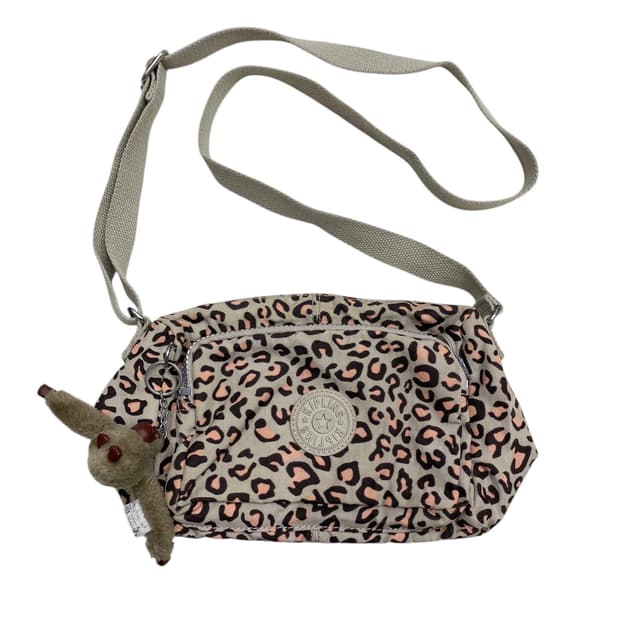 키플링 y2k 갸루 호피크로스