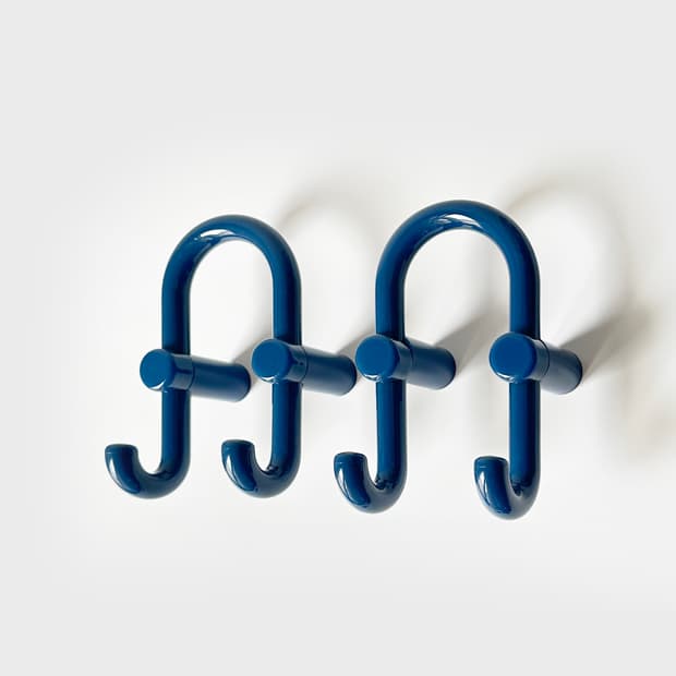 HEWI double coat hook─ blue