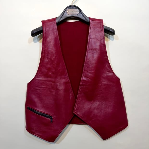 leather vest