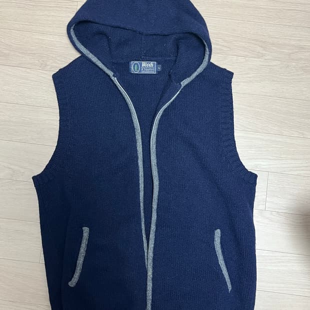 Woods 빈티지 니트조끼