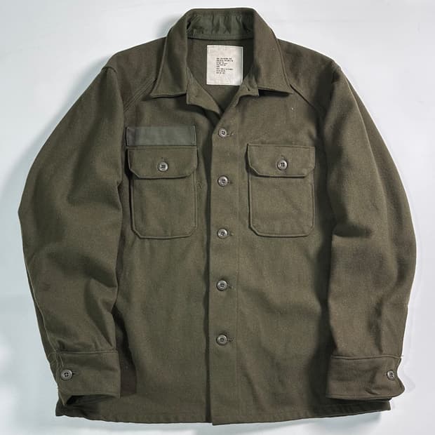 80s Og 108 울 셔츠