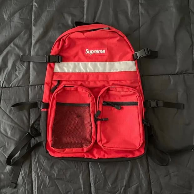 [Free] 14FW 슈프림 하이비스 백팩 레드