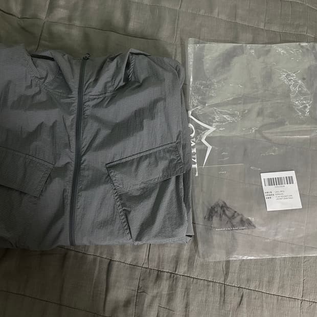 cayl flap pocket CHK jacket / dark m사이즈