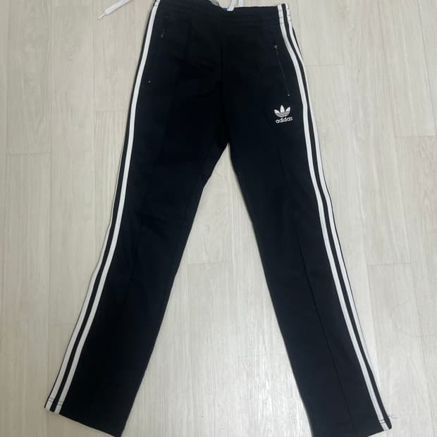 아디다스 오리지널 트랙 팬츠 블랙 