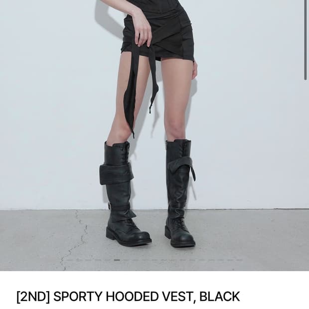 BOHEMIAN SEOUL 25SS SPORTY HOODED VEST,