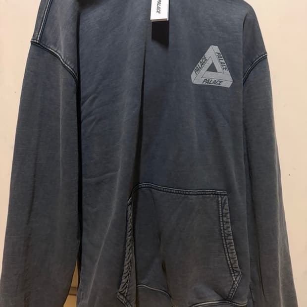 팔라스 워시드아웃 트라이포그 후드 네이비 XL