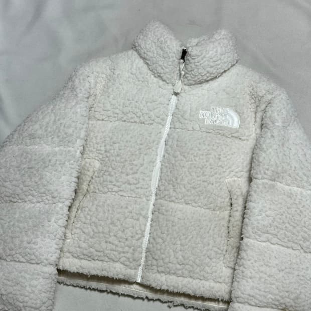 S 노스페이스 여성용 쉐르파 눕시 뽀글이 패딩