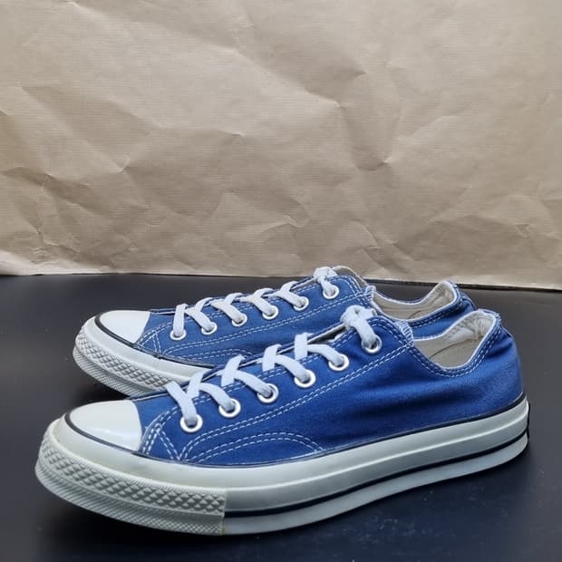 컨버스 척70 로우 블루 남성스니커즈260 