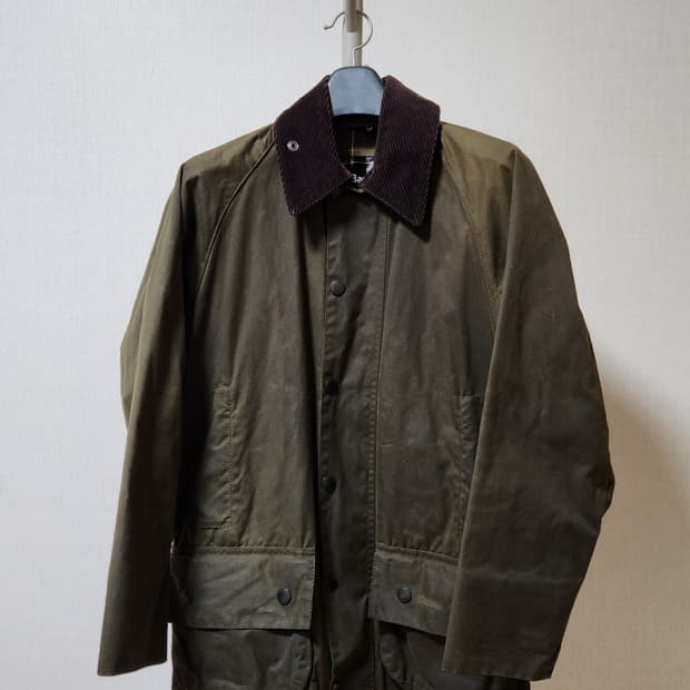 바버 뷰포트 c34/86 왁스자켓