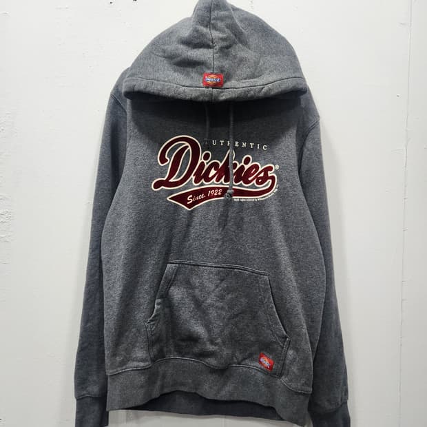 디키즈(Dickies)의 회색 기모 후드티 남녀공용 95사이즈