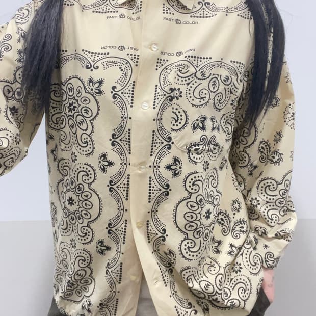 Niko And X ELEPHANT BRAND 페이즐리 셔츠