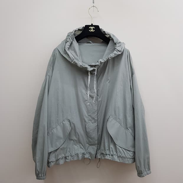 한섬 타임 나일론 후드 점퍼 F사이즈