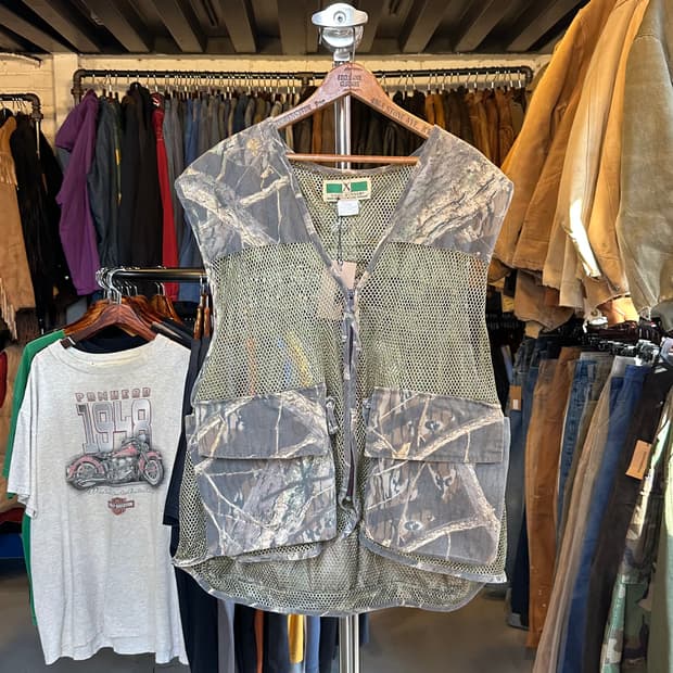 Old 리얼트리카모 아웃도어 헌팅 베스트