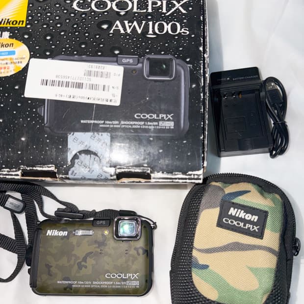 니콘 쿨픽스 aw100s coolpix