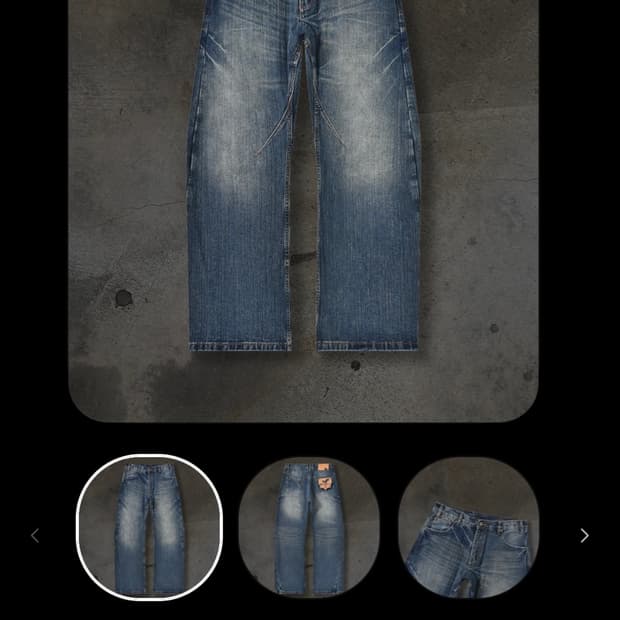 Ditch.LA CLAWMARK DENIM (DARK WASH)