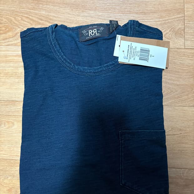 RRL 인디고 티셔츠 L
