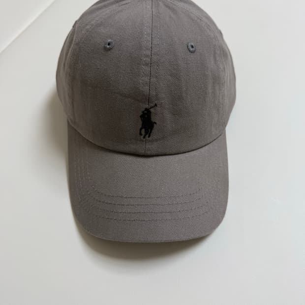 폴로 랄프로렌 볼캡 모자 (진회색)(새상품)