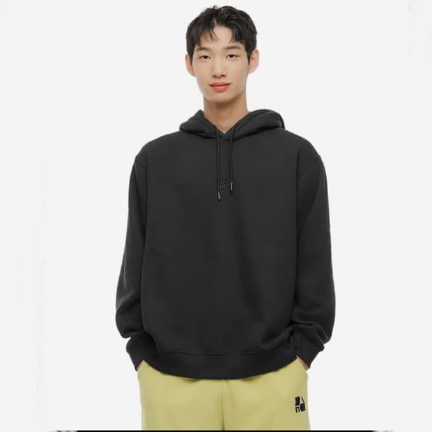 2XL) 리복 오버핏 후드티 후드 티셔츠