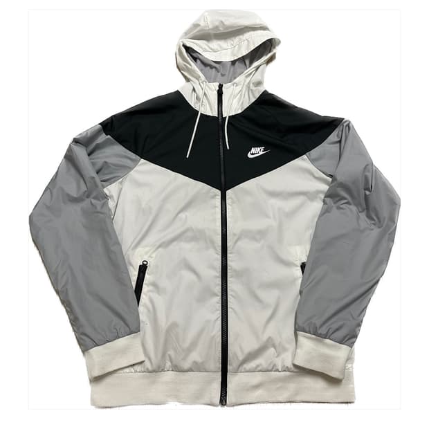 나이키 신형 윈드러너 화이트 블랙 바람막이