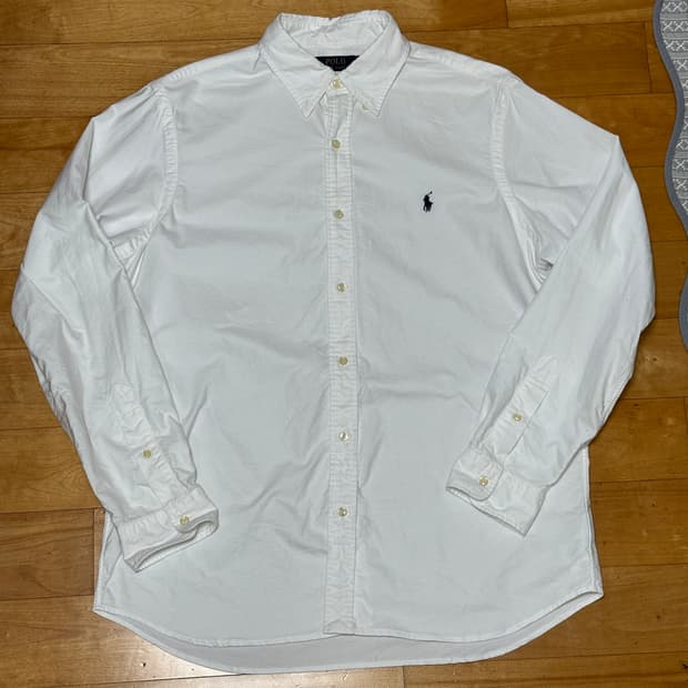 폴로 랄프로렌 가먼트다이 옥스포드 셔츠 L