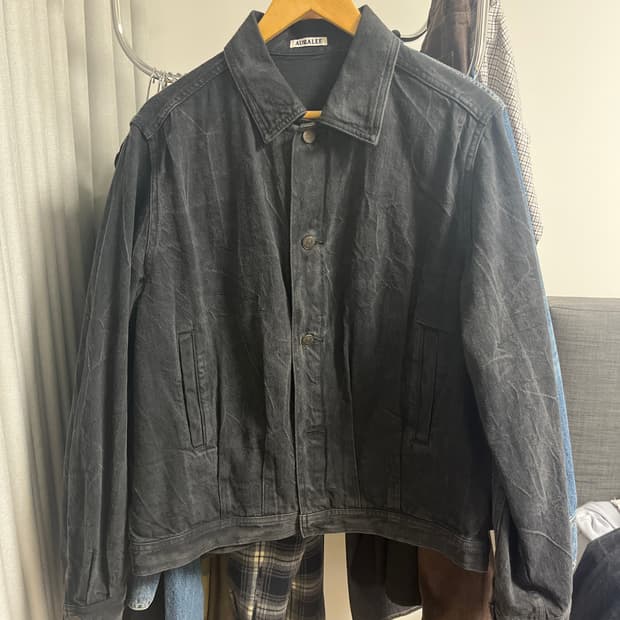 오라리 데님 블루종 사이즈 4