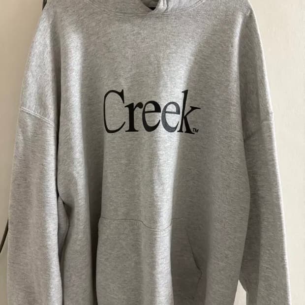 Creek 후드티 그레이 2XL