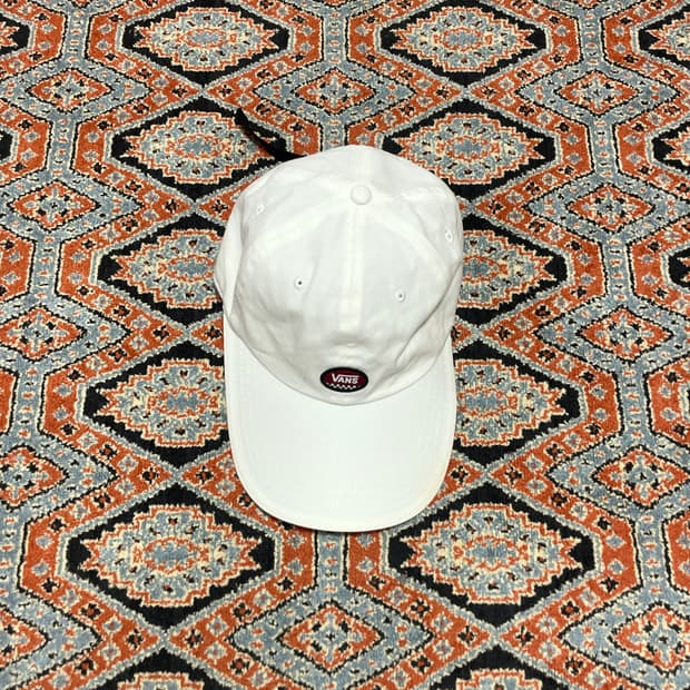 반스 화이트 볼캡 FREE