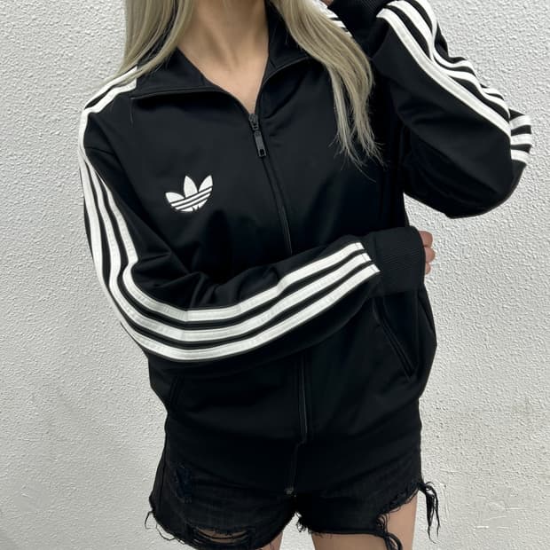 아디다스 파이어버드 블랙 트랙탑 95