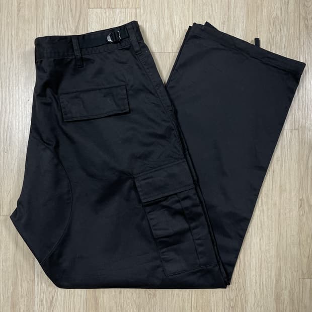 36~38) 로스코 미군 블랙 카고팬츠(새제품)