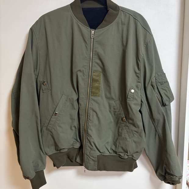 [2]이얼즈어고 코듀로이 리버서블 마원 올리브