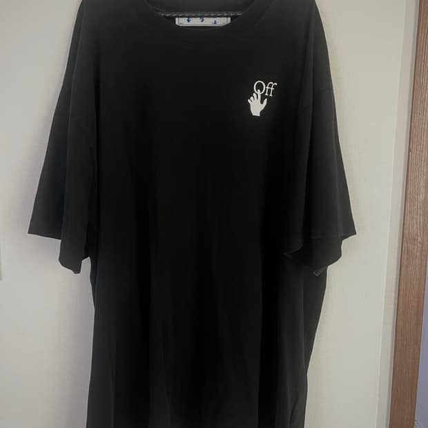 오프화이트 21ss 마커애로우 반팔 XL
