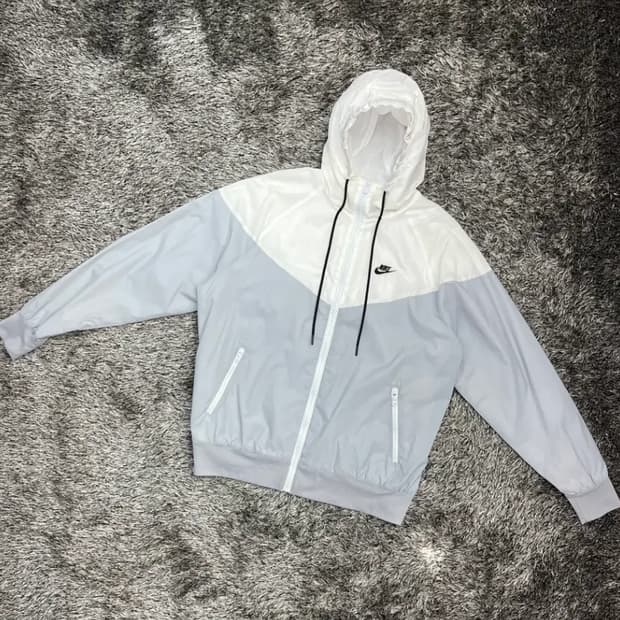 나이키 남성 우븐 윈드러너 바람막이 자켓 (XL)