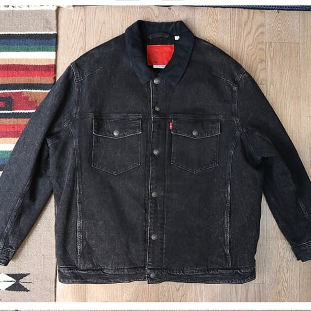 LEVIS 리바이스 엔지니어드 진 LEJ 블랙 쉐르파 데님자켓
XL
