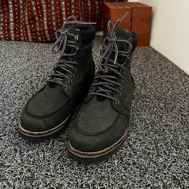 Diesel AWOL 블랙 워커 부츠 270